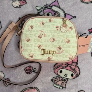 Juicy Couture Pink Strawberry Crossbody Bag